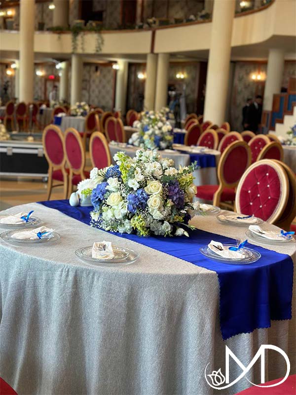 Flower arrangement of the conference 7 1