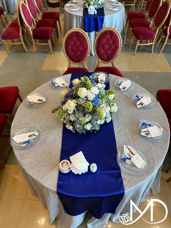 Flower arrangement of the conference