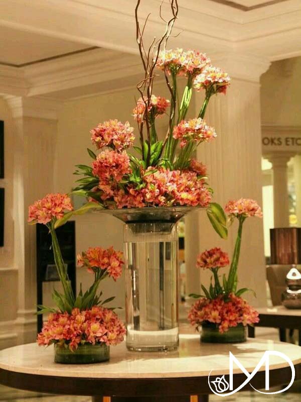 Flower arrangement of the exhibition 7