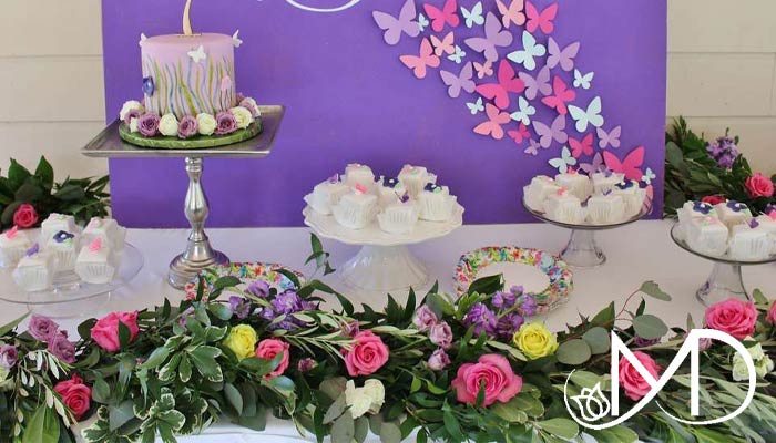 گل آرایی تولد خاص و شیک